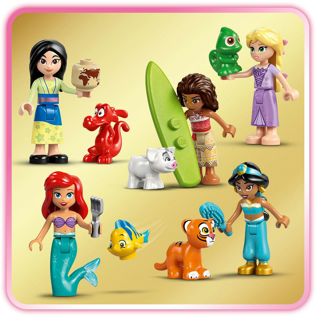 LEGO® ǀ Disney Princess Castle & Royal Pets Toy Building Playset 43267