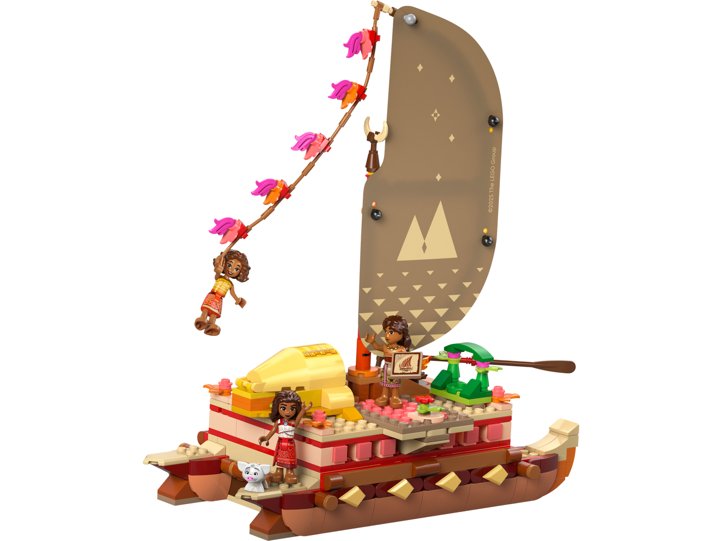 LEGO Moana's Adventure Canoe — Set 43270