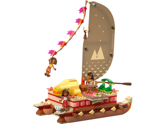 LEGO Moana's Adventure Canoe — Set 43270