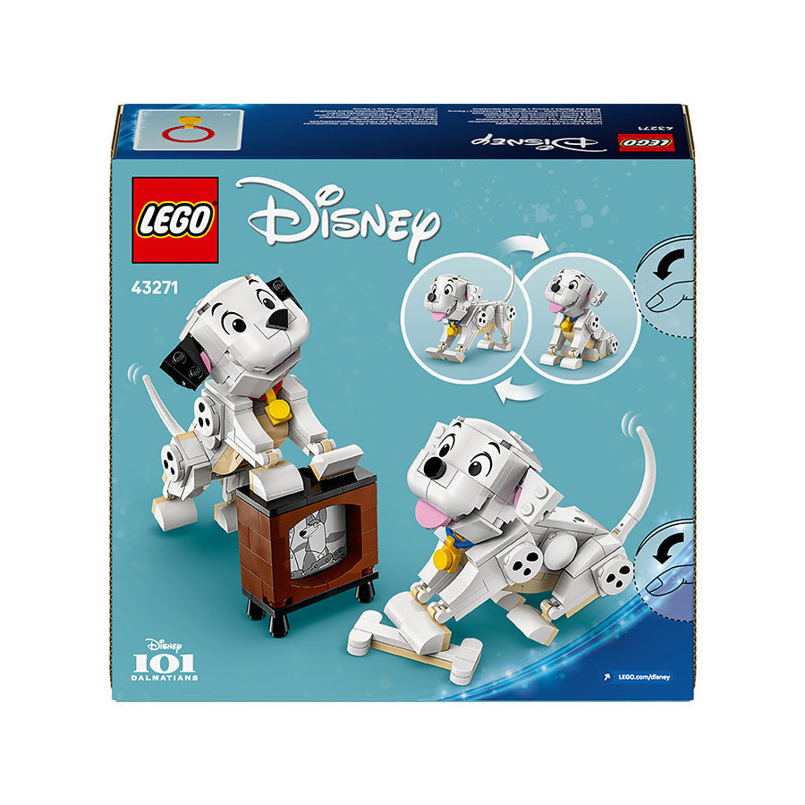 LEGO® ǀ Disney Classic Lucky & Penny 101 Dalmatians Puppies Building Toy 43271