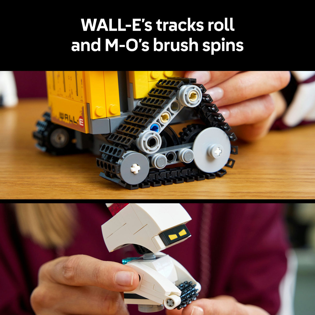 LEGO® ǀ Disney and Pixar WALL-E and EVE Animated Film Building Set 43279