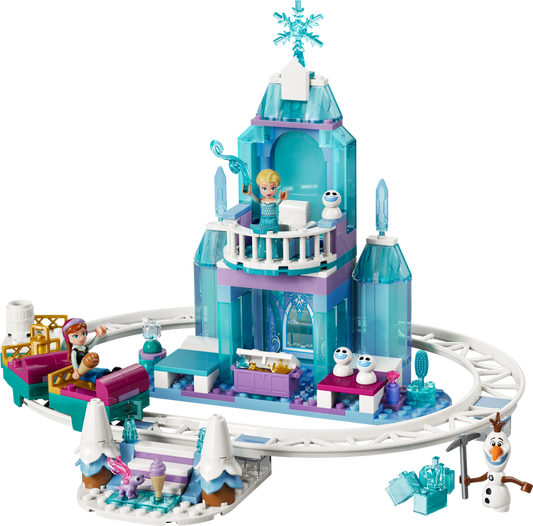 LEGO Elsa's Ice Castle & Snow Ride Adventure — Set 43281