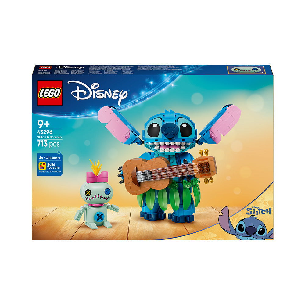 LEGO® | Disney Stitch & Scrump Building Set 43296