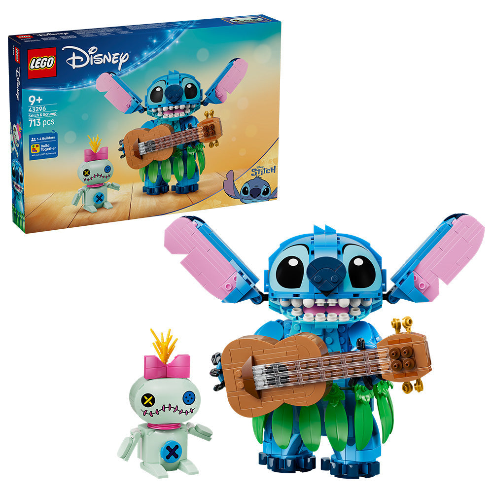 LEGO® | Disney Stitch & Scrump Building Set 43296