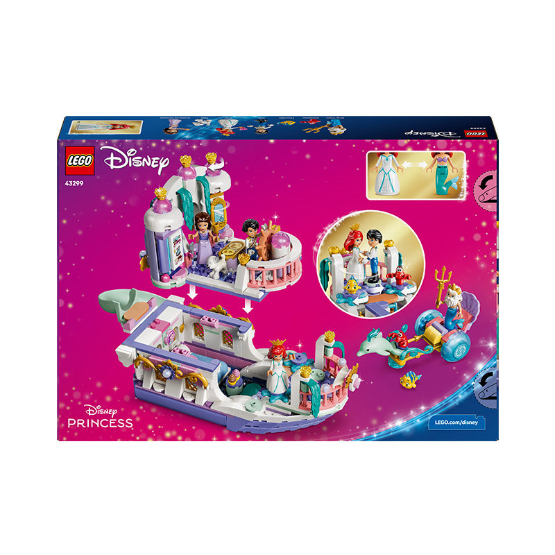 LEGO® ǀ Disney Princess Ariel’s Royal Wedding Boat 43299