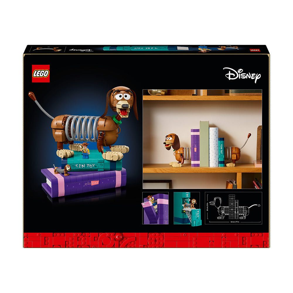 LEGO® ǀ Disney and Pixar Toy Story Slinky Dog Bookends 43301
