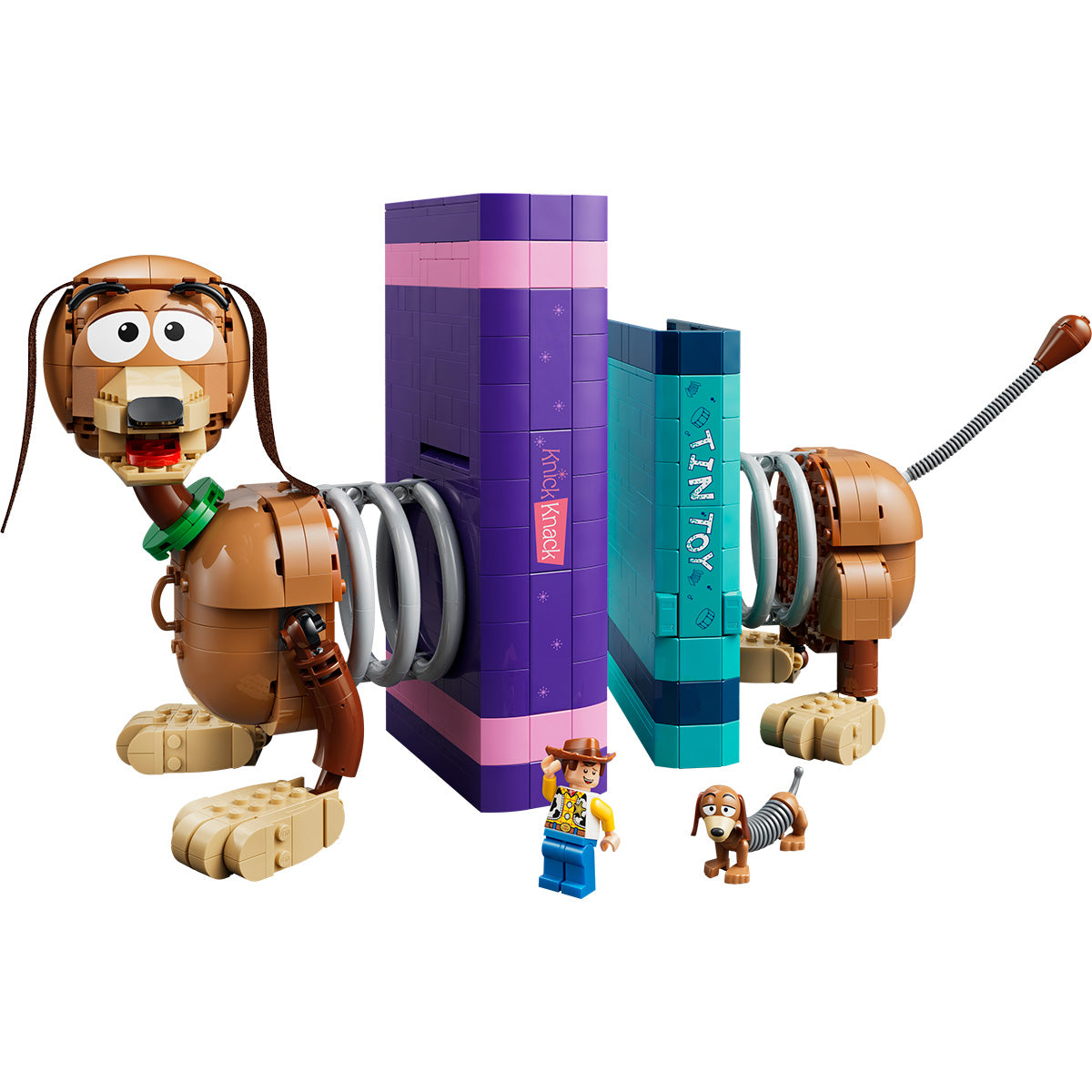 LEGO® ǀ Disney and Pixar Toy Story Slinky Dog Bookends 43301