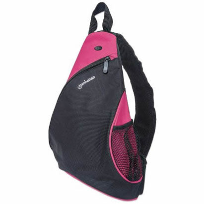 Manhattan 12 Inch Black And Pink  Dashpack