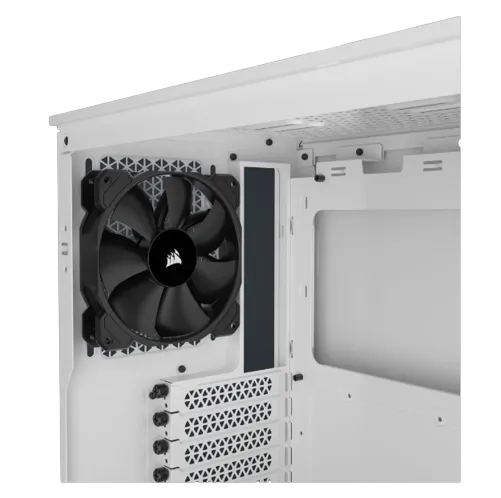 3000D AIRFLOW White Mid-Tower PC Case; 2x 3.5'' |  2x 2.5'' Drive Bays; Up to 360mm Radiator compatible; 2x 120mm fan incl