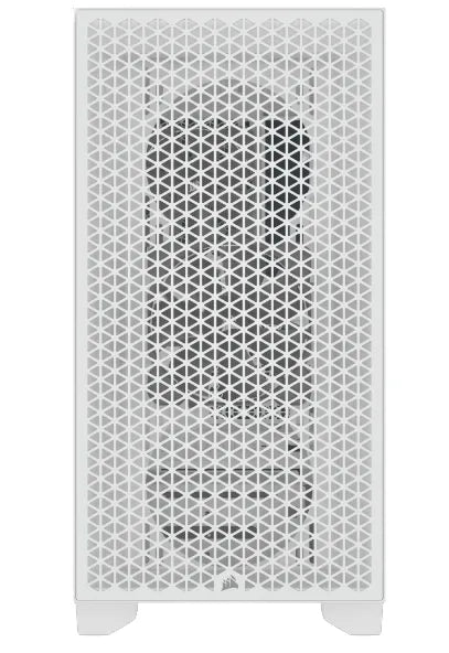 3000D AIRFLOW White Mid-Tower PC Case; 2x 3.5'' |  2x 2.5'' Drive Bays; Up to 360mm Radiator compatible; 2x 120mm fan incl