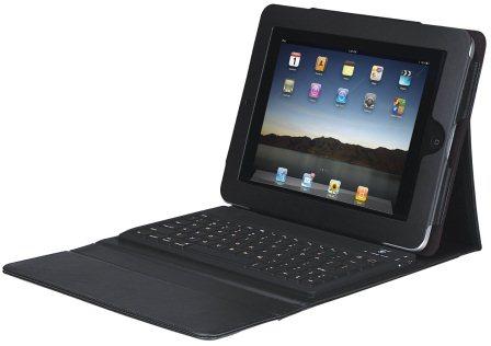 Manhattan Black Ipad 2 &Amp; 3 Bluetooth Keyboard Case