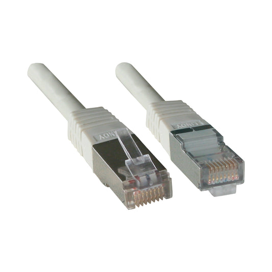 LINDY 0.5M FTP CABLE CAT5E GREY (45160)