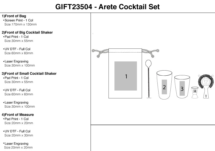 Arete Cocktail Set