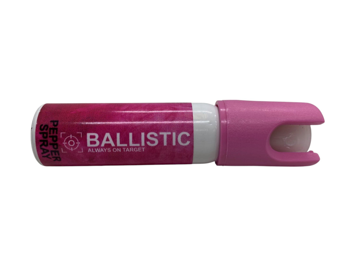 Ballistic Key Chain Pepper Spray Direct Stream 20ml Pink Limited Edition