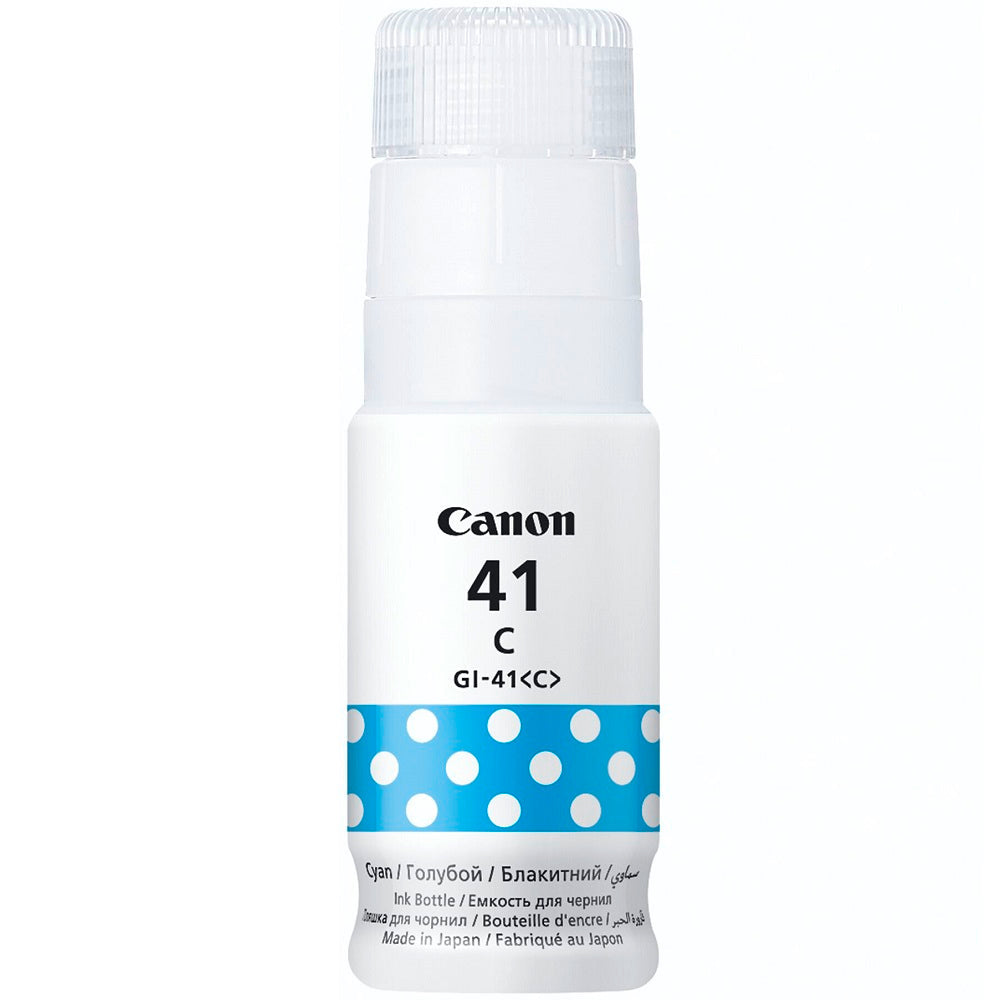 Genuine Canon GI-41 Cyan Ink Bottle