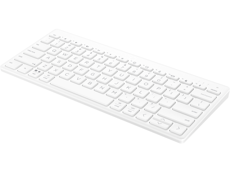 HP 350 Compact Multi-Device Bluetooth Keyboard (White)