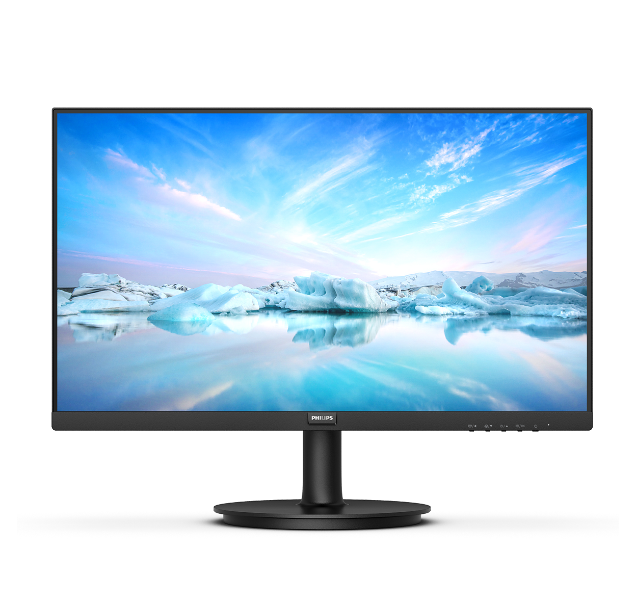 Philips Monitor 23.8", Ips Fhd Panel, 1920 X 1080 @ 120hz,1ms, 300nits, Vga,hdmi, Dvi, Vesa, Lowblue, Flicker-free, Internal Psu, 3 Year Warranty - Guards On Duty Shop & Security Guards
