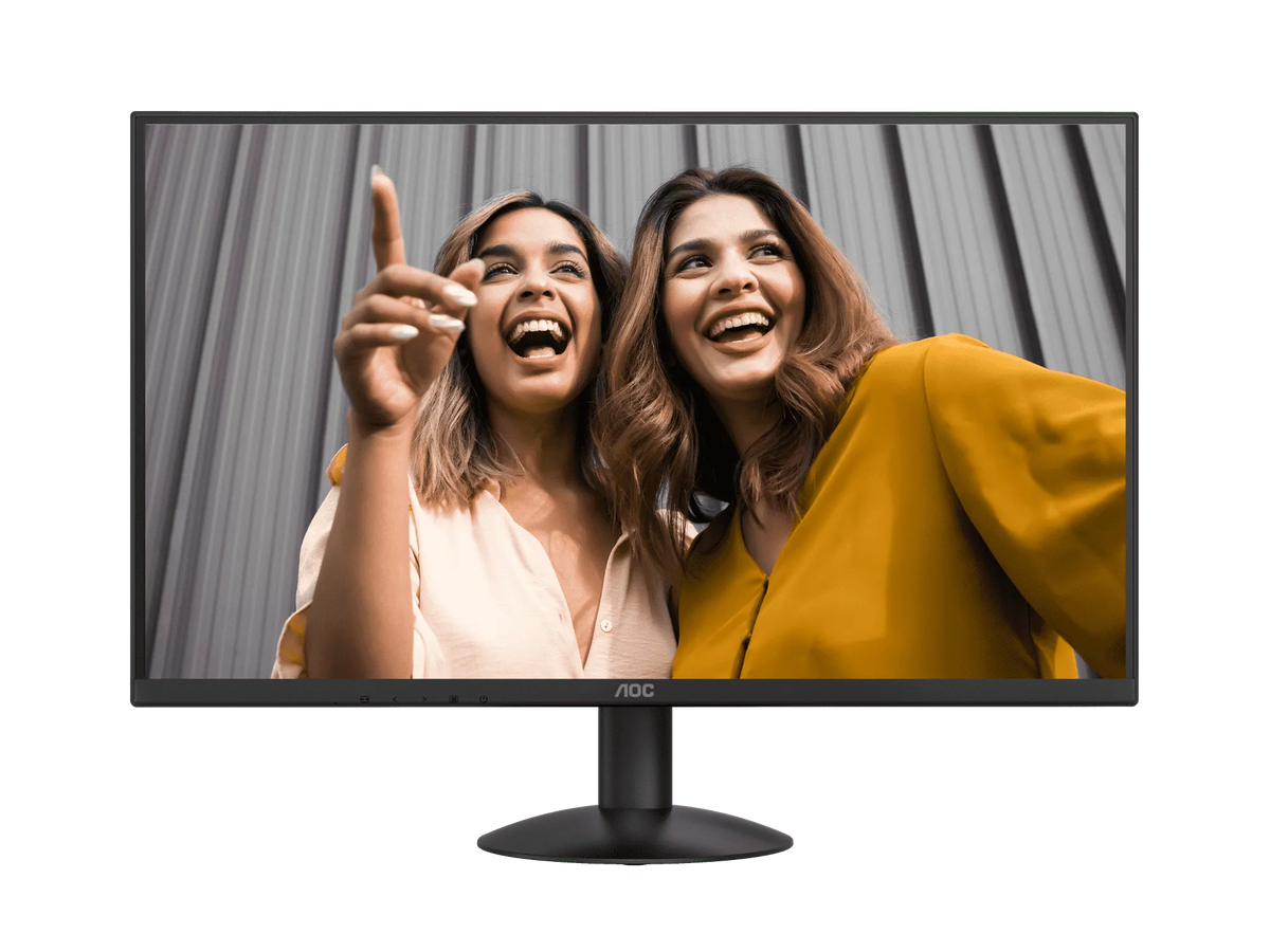 AOC- Q27B30E B30 Monitor|27 Inch|4ms (GtG)|QHD |2560*1440 75Hz|DMI+DP|3=sided Frameless|External PSU|3YR.