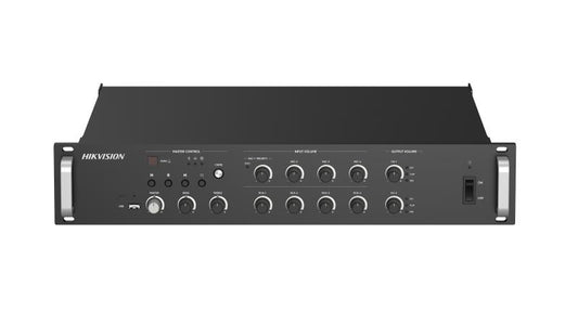 Hikvision 500w 2-ch network analogue amplifier, networkRCAbluetoothmicrophoneUSB input