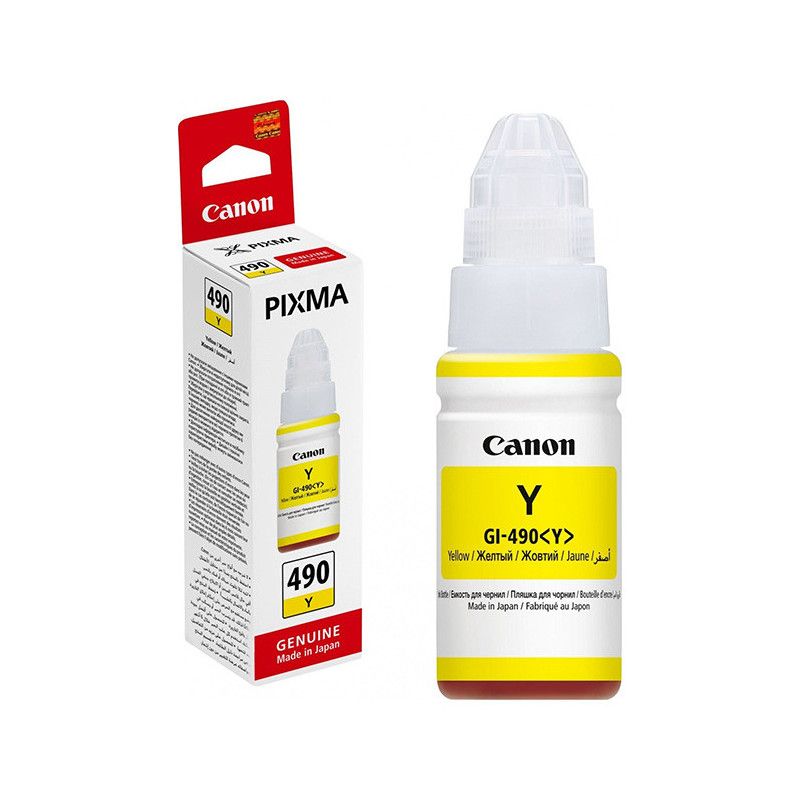CANON INK BOTTLE GI-490 YELLOW