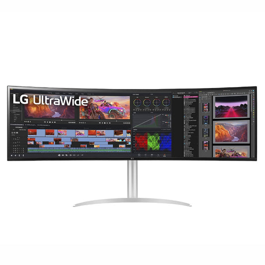 LG UltraWide 49" Dual-QHD IPS Curved Monitor 144Hz with USB-C incl Speakers - Guards On Duty Shop & Security Guards