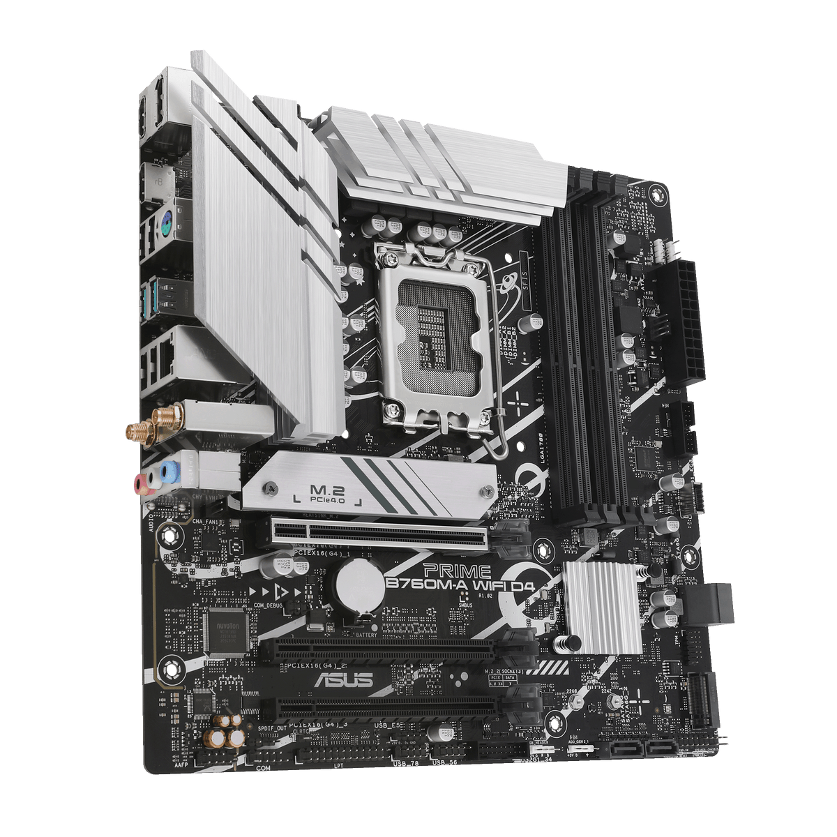 ASUS Motherboard/LGA1700/4xDIMM;Max.128GB/DDR4/ 1xDP/2xHDMI/1xPCIe4x16/1xPCIe4x16/2xM.2/24.4 cmx24.4cm