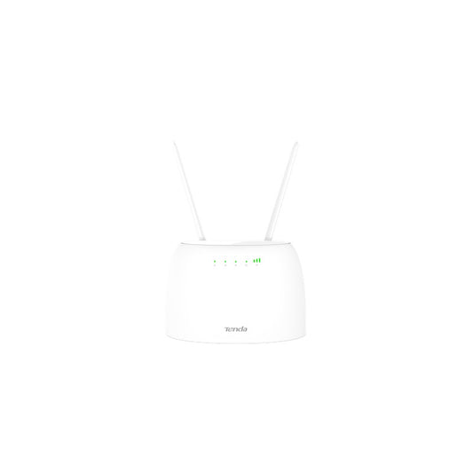 Tenda 4G06 - TENDA LTE ROUTER, 4G 300MBPS WI-FI DESKTOP ROUTER WITH EXTERNAL RECEIVING ANTENNAS PLUG AND PLAY WIT