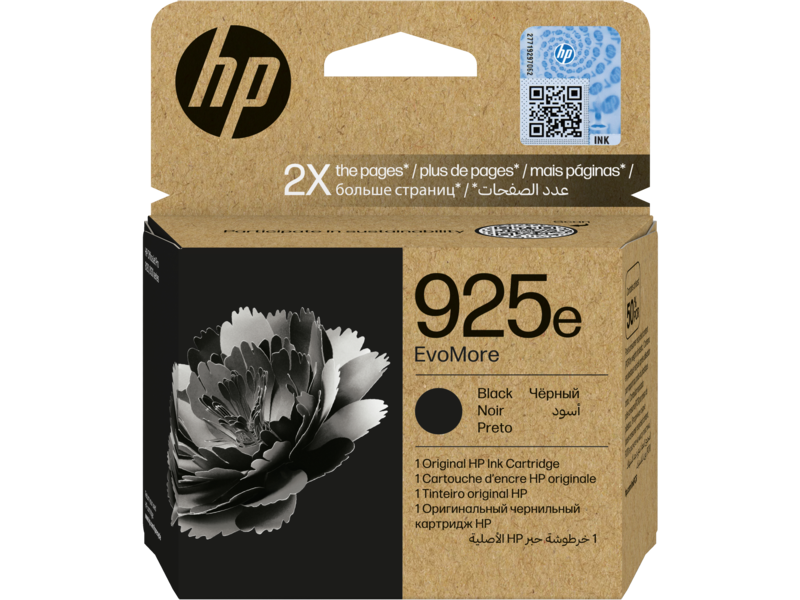 HP 925e EvoMore Black Original Ink Cartridge - Guards On Duty Shop & Security Guards