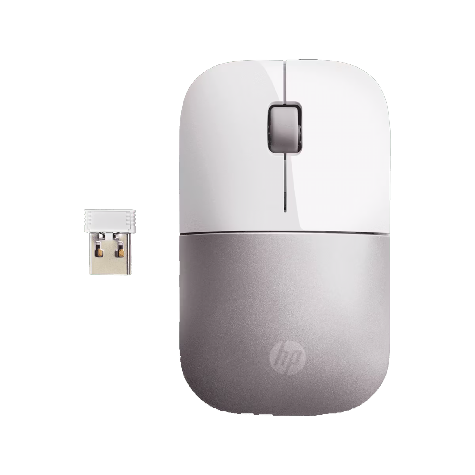 HP Z3700 Dual Wireless White Pink Mouse - Guards On Duty Shop & Security Guards