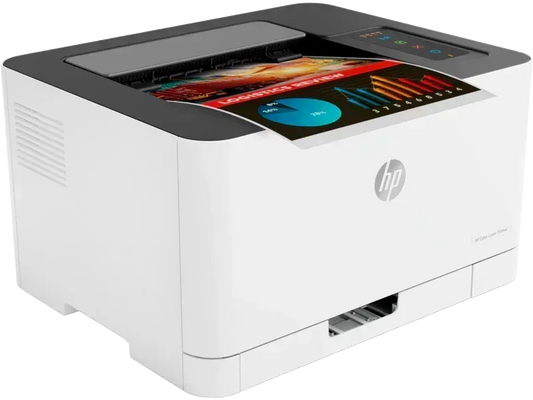 HP COLOR LASER 150NW. FUNCTIONS: PRINT. PRINT TECHNOLOGY: LASER. PRINT SPEED: UP TO 18 PPM BLACK(A4, NORMAL); UP TO 4 PPM COLOUR (A4, NORMAL). PRINT RESOLUTION: 600 X 600 DPI 4 BITS BLACK(BEST); 600 X 600 DPI 4 BITS COLOUR(BEST). MONTHLY DUTY CYCLE: UP - Guards On Duty Shop & Security Guards