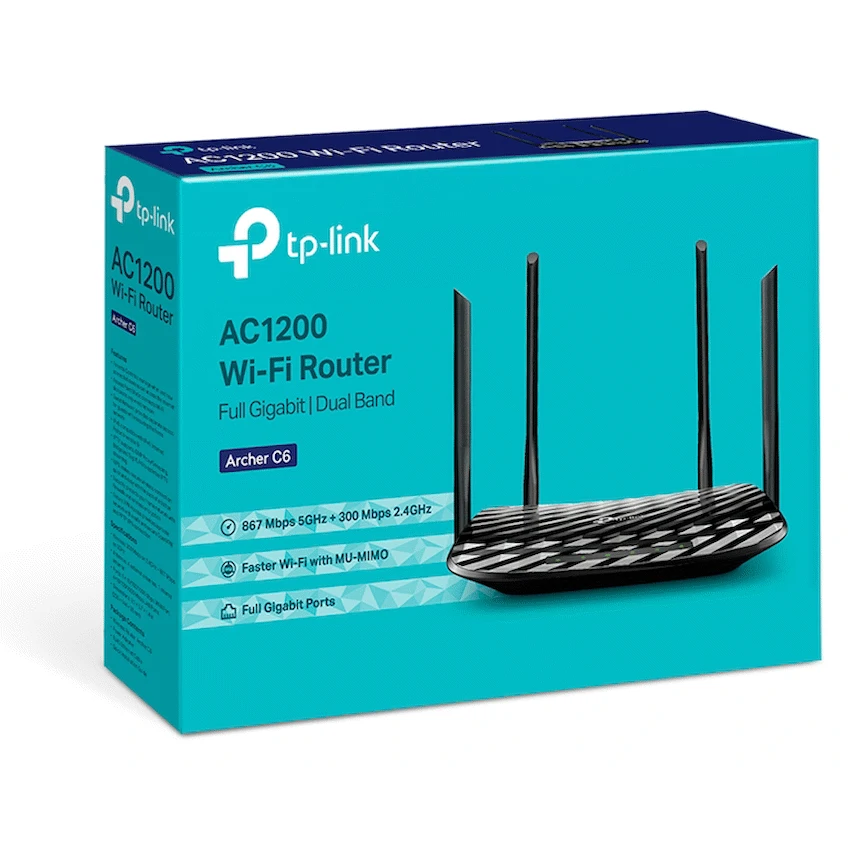 Archer C6 AC1200 Dual-Band Wi-Fi Router