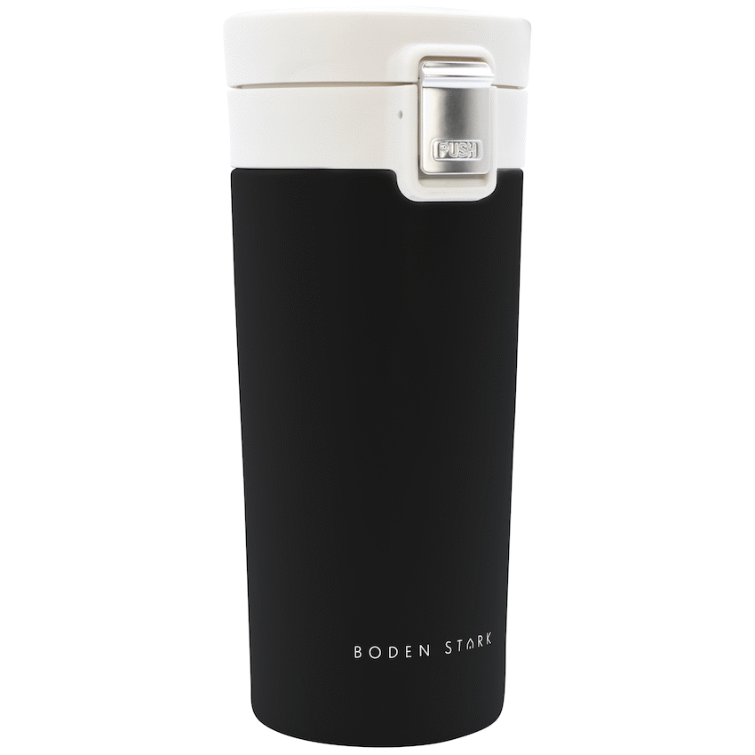 Boden Stark 380ml Travel Mug - Black - Guards On Duty Shop & Security Guards