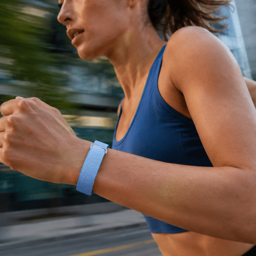 Google Fitbit Air Fitness Activity Tracker Band - Blue