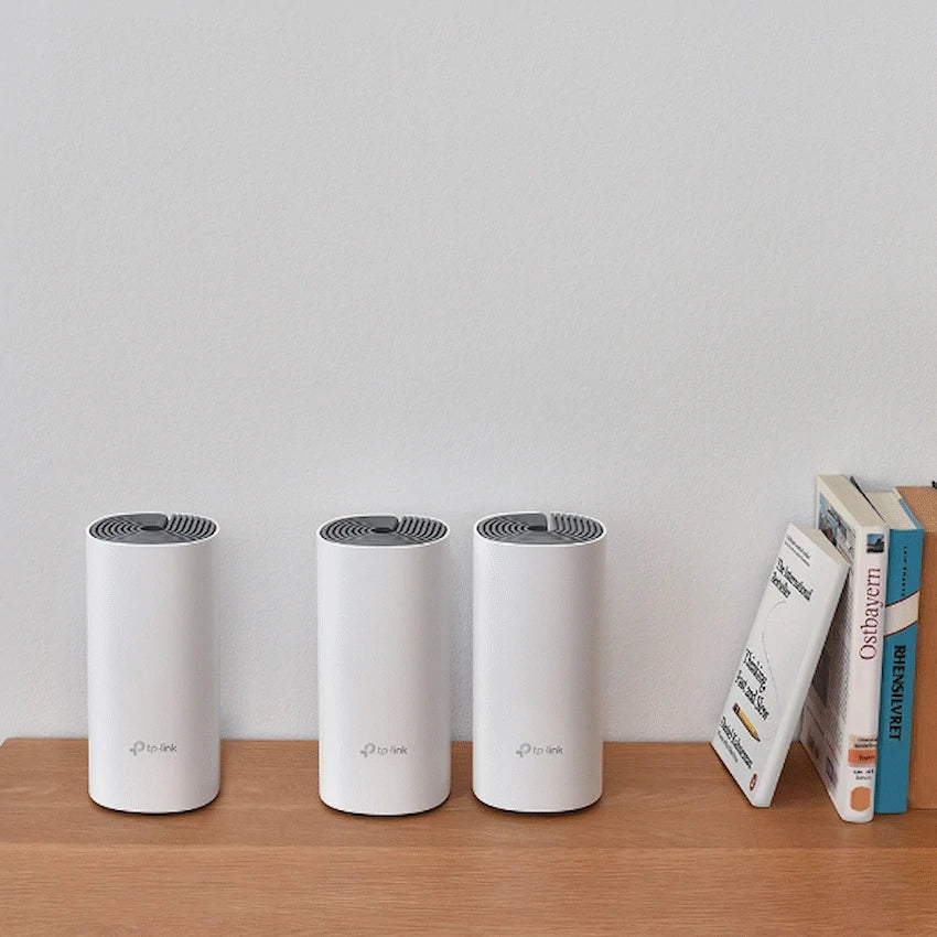 Deco E4 (3-Pack) AC1200 Whole-Home Mesh Wi-Fi System