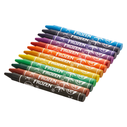 Frozen 12 Wax Crayons Multi