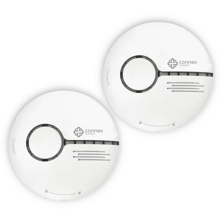 Smart Wi-Fi Smoke Detector Alarm Twin Pack - Guards On Duty Shop & Security Guards