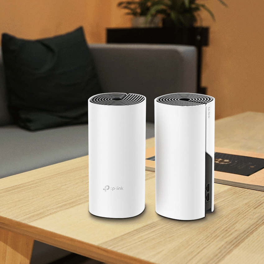 Deco M4 (2-Pack) AC1200 Whole-Home Mesh Wi-Fi System