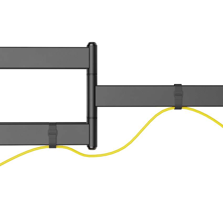 Ellies Solid Series Heavy Duty Full Motion TV Wall Mount 50" -105" - Guards On Duty Shop & Security Guards