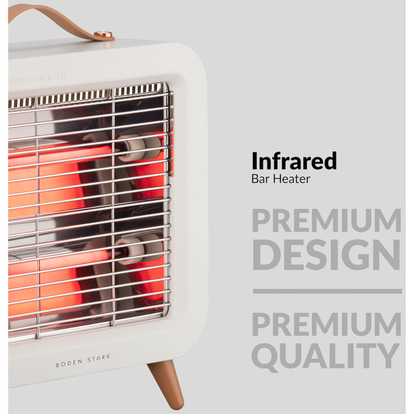 Boden Stark Infrared Bar Heater - Guards On Duty Shop & Security Guards