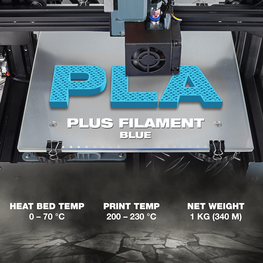SA Filament PLA Plus Chrome Filament 1kg - Blue
