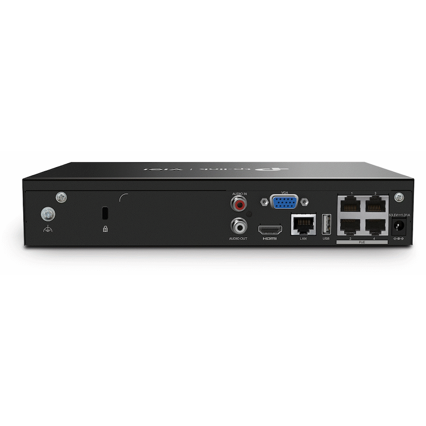 VIGI TP-Link Vigi NVR1004H-4P 4-Channel PoE Network Video Recorder