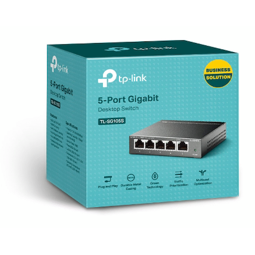 TL-SG105S - 5-Port Gigabit Desktop Switch