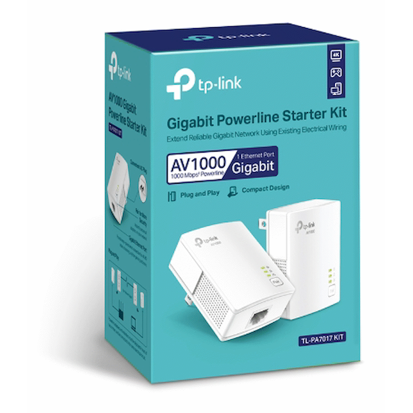 TL-PA7017KIT AV1000 Gigabit Powerline Starter Kit