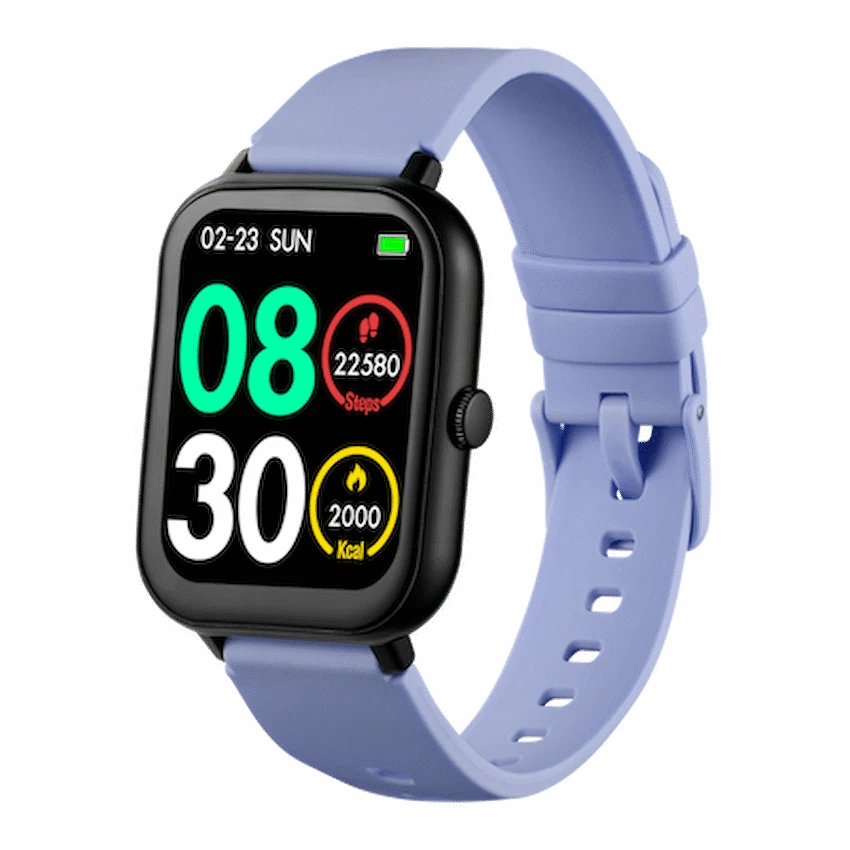 Volkano Chroma Series Smartwatch with Ultramarine Strap