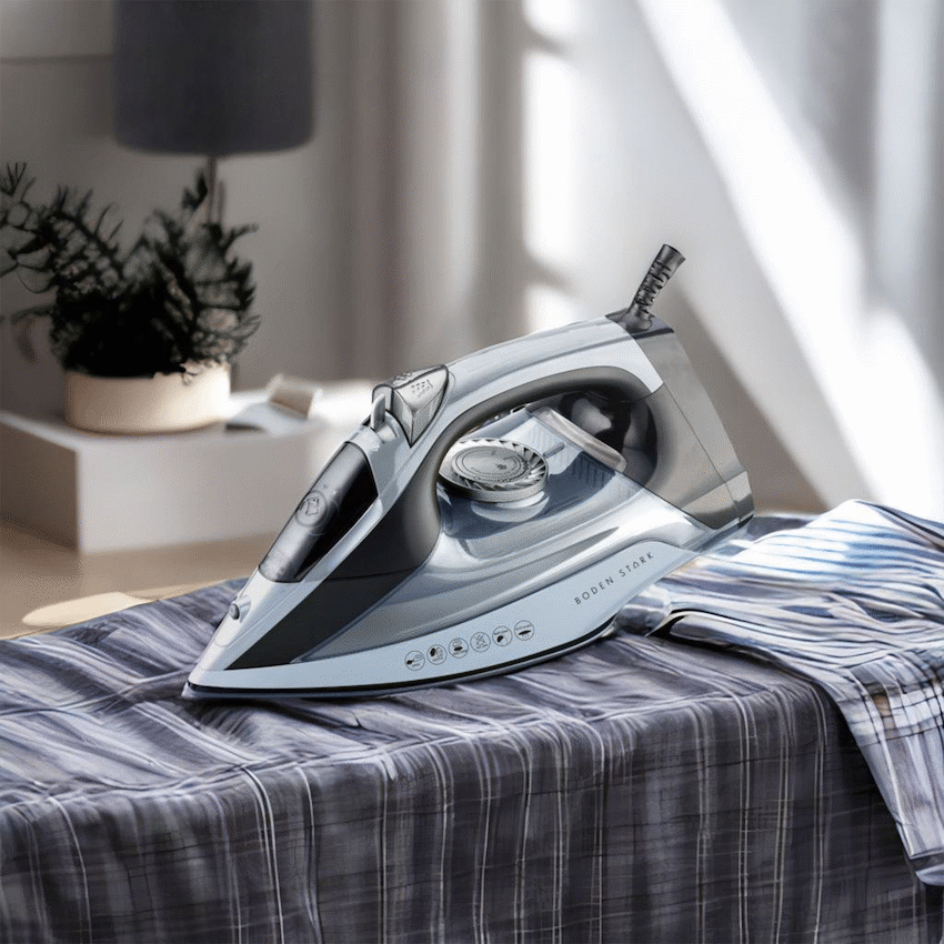 Boden Stark 2200W Ceramic Steam Iron - Guards On Duty Shop & Security Guards