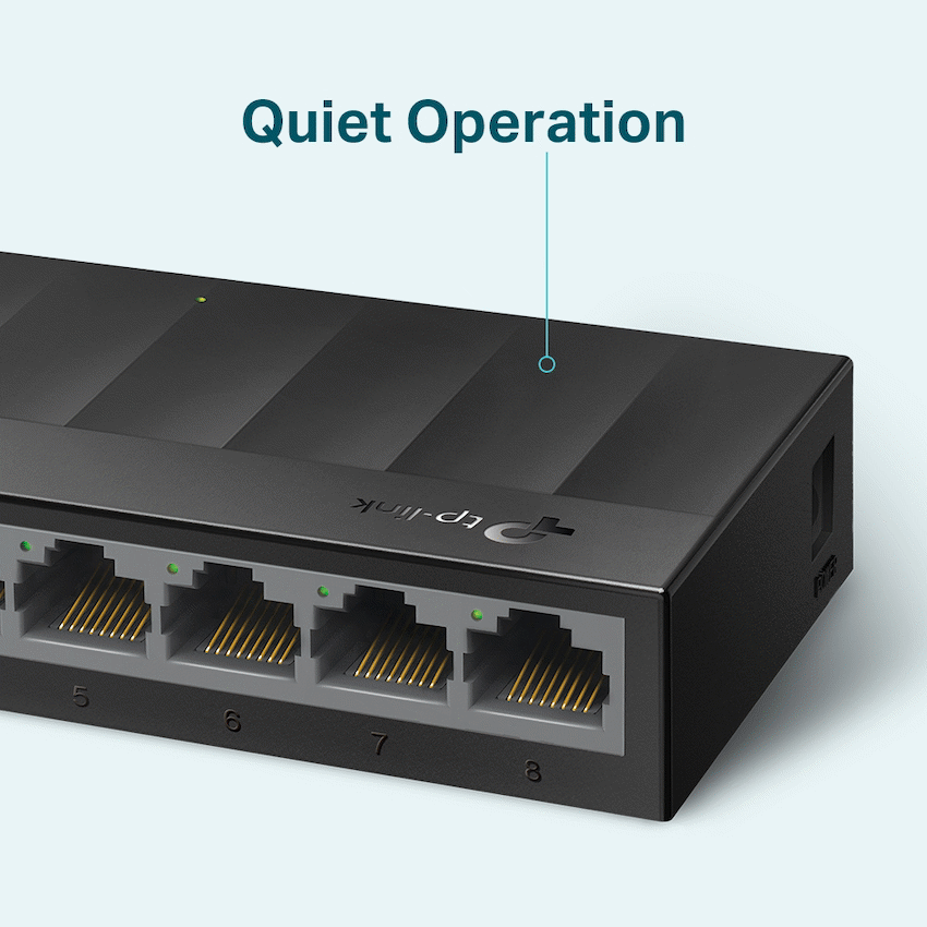 LS1008G LiteWave 8-Port Gigabit Desktop Switch