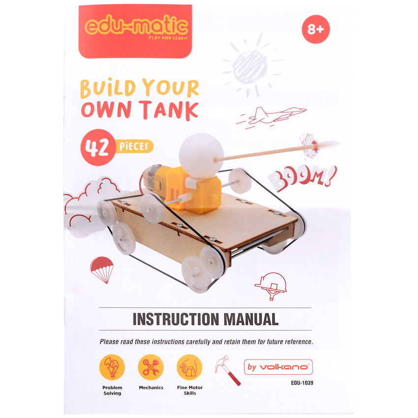 EduMatic - Build a Tank with This Easy to Use Tank Kit - Guards On Duty Shop & Security Guards