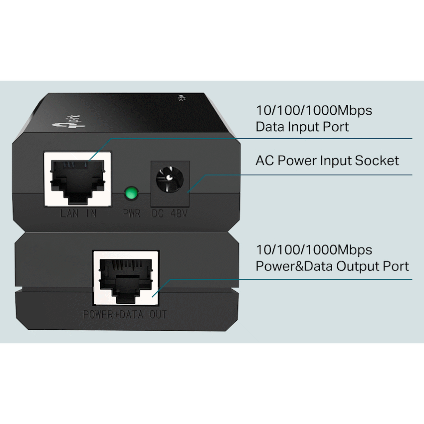 TL-POE150S PoE Injector
