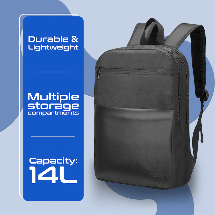 Amplify Panama 15.6" Laptop Backpack - Black - Guards On Duty Shop & Security Guards