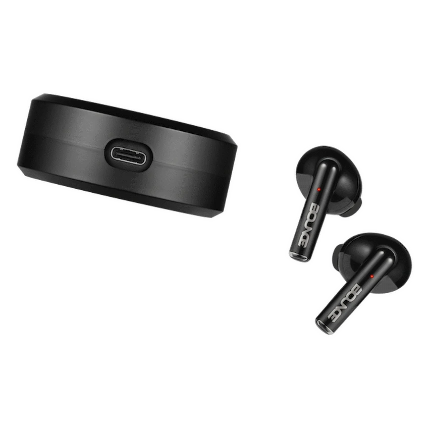 Bounce Proton Series True Wireless Earphones with Charging Case - Black - Guards On Duty Shop & Security Guards